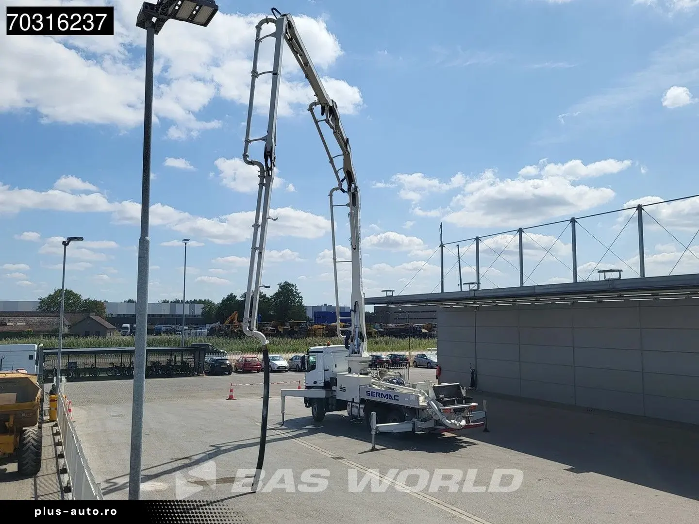 MERCEDES-BENZ Arocs 3342 6X4 SERMAC 5Z36 Concrete Pump