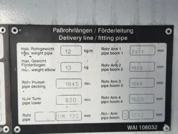 MERCEDES-BENZ Arocs 3543 Liebherr Hallenmeister 32m