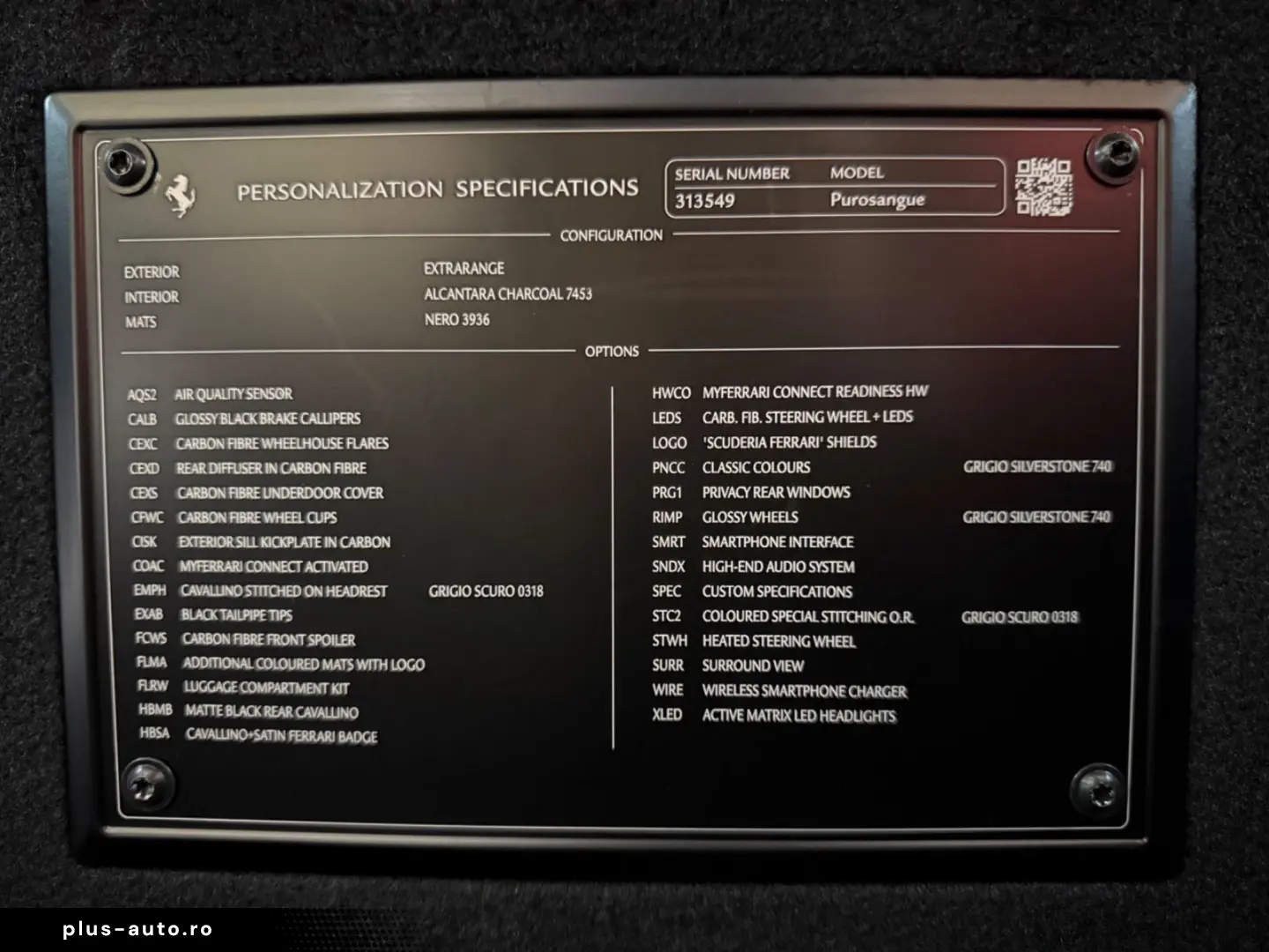 FERRARI Purosangue V12 CARBON