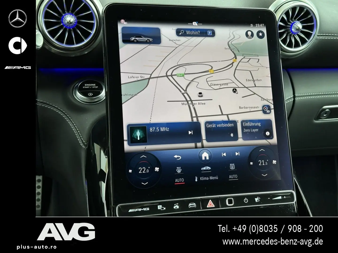 MERCEDES-BENZ AMG SL 63 4M  Premium  Burm Head-up Distr