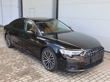 AUDI A8L 50TDI lang S-LINE BLACK-PAKET SCHWARZ-COGNAC