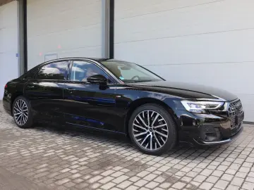 AUDI A8L 50TDI lang S-LINE BLACK-PAKET SCHWARZ-COGNAC