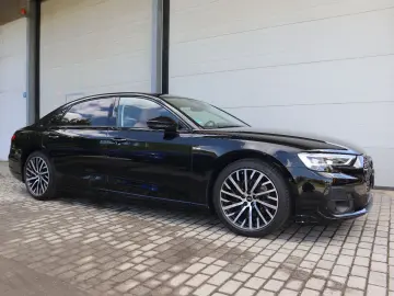 AUDI A8L 50TDI lang S-LINE BLACK-PAKET SCHWARZ-COGNAC