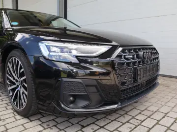 AUDI A8L 50TDI lang S-LINE BLACK-PAKET SCHWARZ-COGNAC