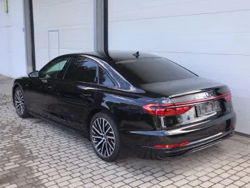 AUDI A8L 50TDI lang S-LINE BLACK-PAKET SCHWARZ-COGNAC