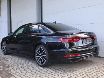 AUDI A8L 50TDI lang S-LINE BLACK-PAKET SCHWARZ-COGNAC