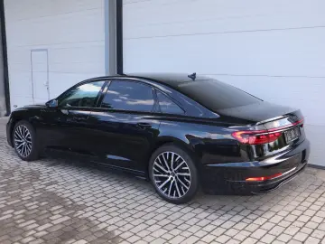 AUDI A8L 50TDI lang S-LINE BLACK-PAKET SCHWARZ-COGNAC