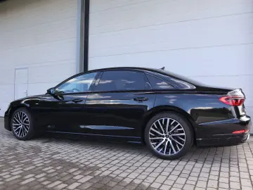 AUDI A8L 50TDI lang S-LINE BLACK-PAKET SCHWARZ-COGNAC