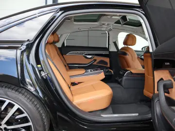 AUDI A8L 50TDI lang S-LINE BLACK-PAKET SCHWARZ-COGNAC