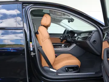 AUDI A8L 50TDI lang S-LINE BLACK-PAKET SCHWARZ-COGNAC