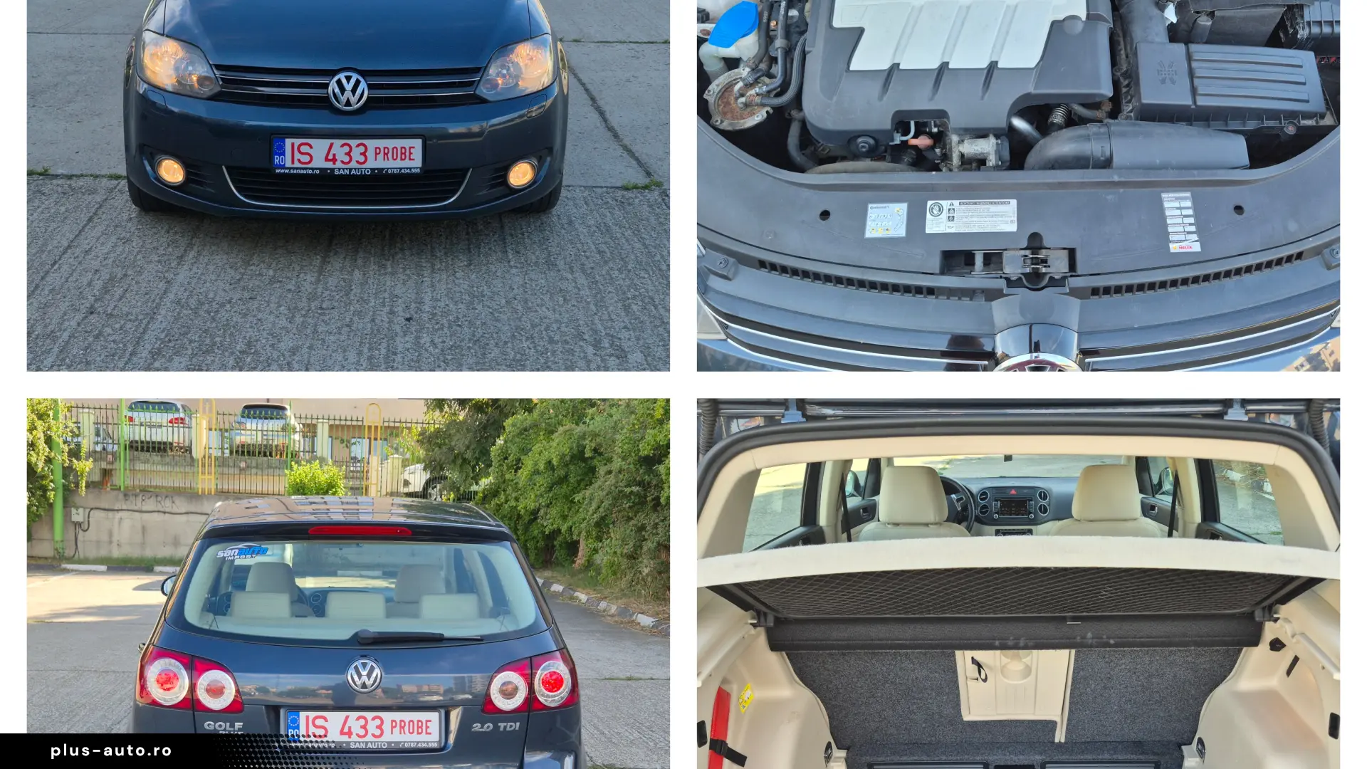 VW Golf Plus 2009 2.0 TDI 140 CP euro 5