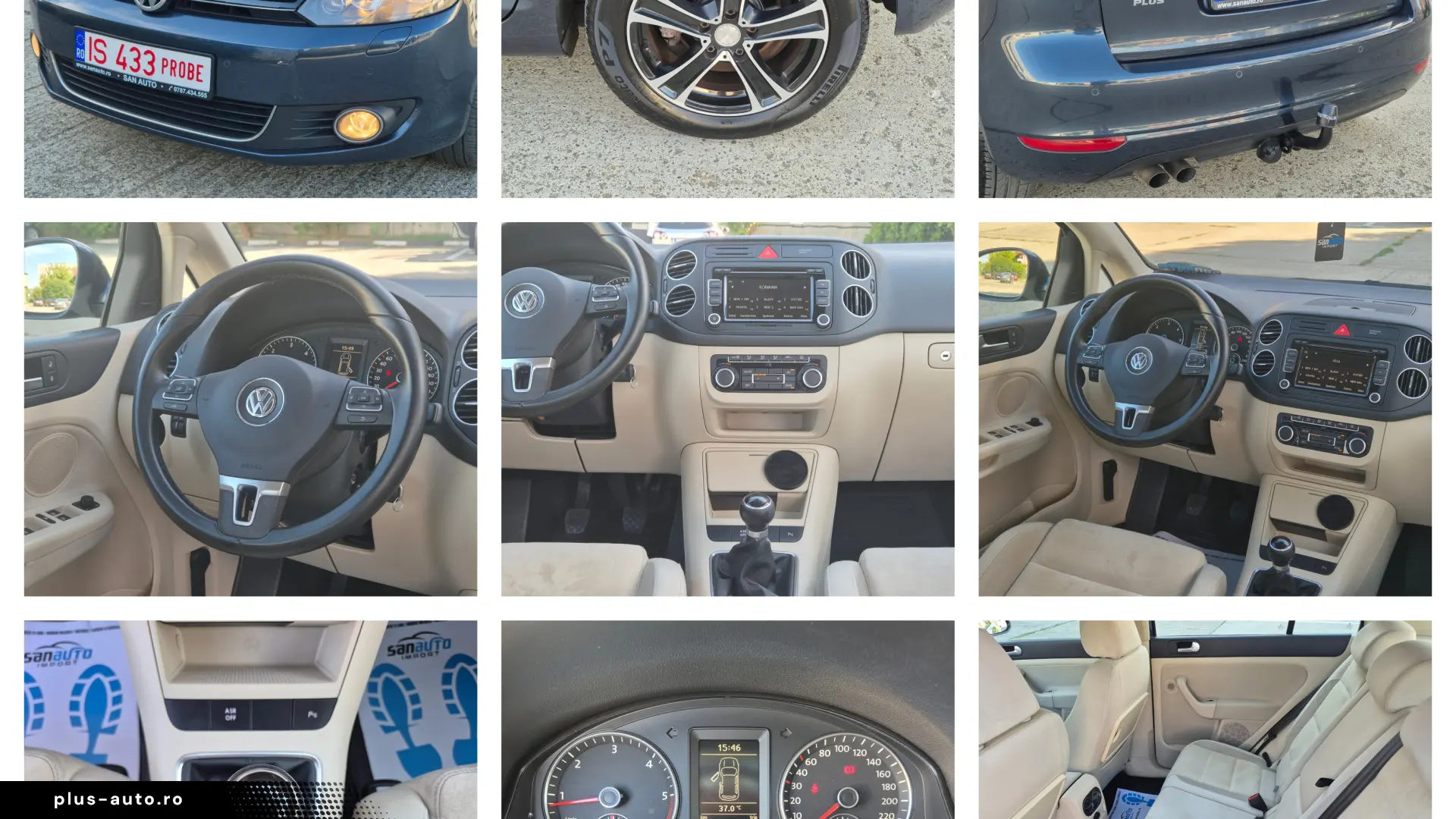 VW Golf Plus 2009 2.0 TDI 140 CP euro 5
