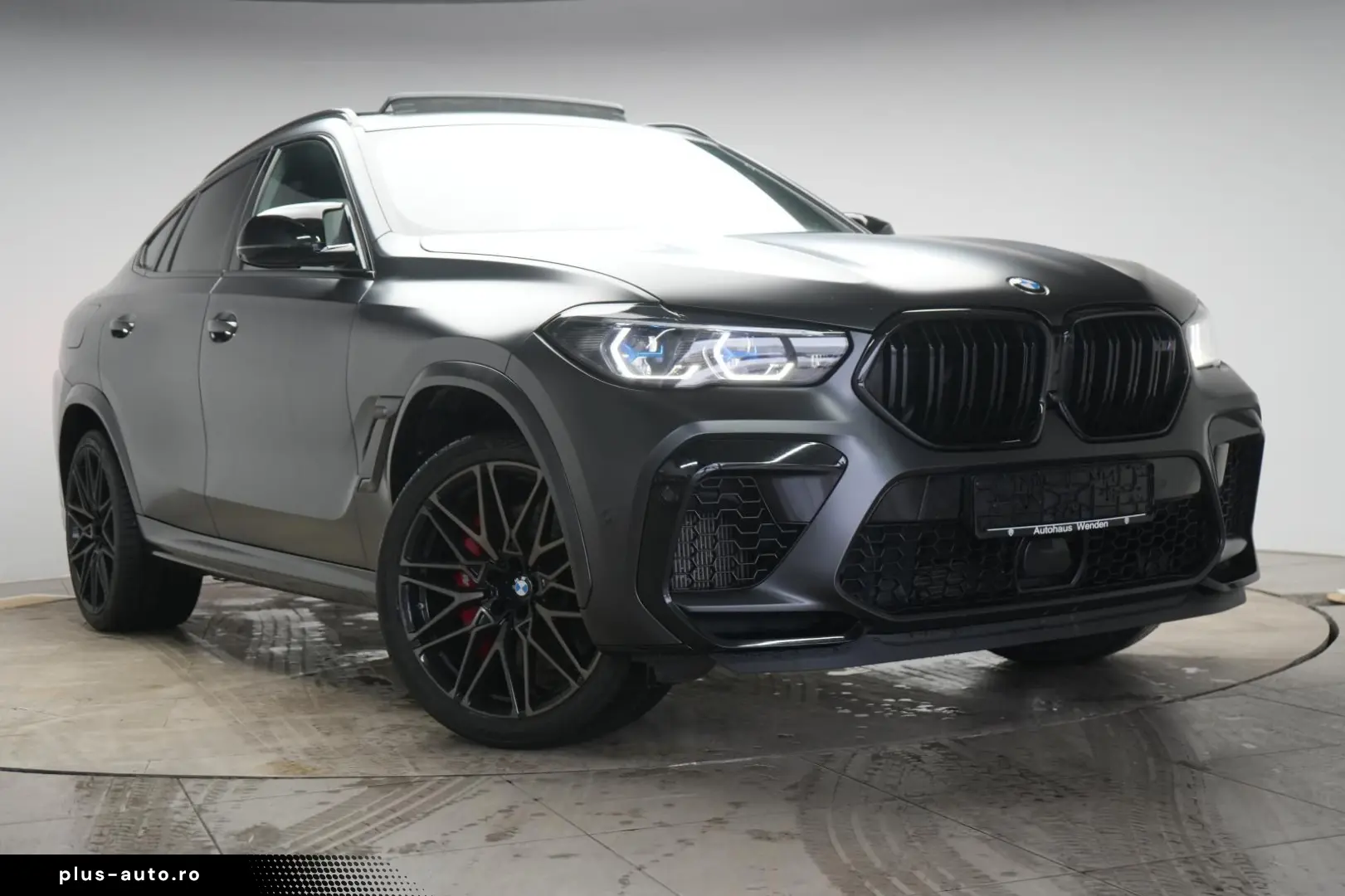 BMW X6 M Competition Laser HUD Skytop B&W