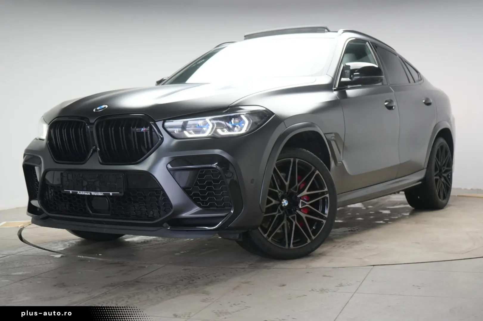 BMW X6 M Competition Laser HUD Skytop B&W