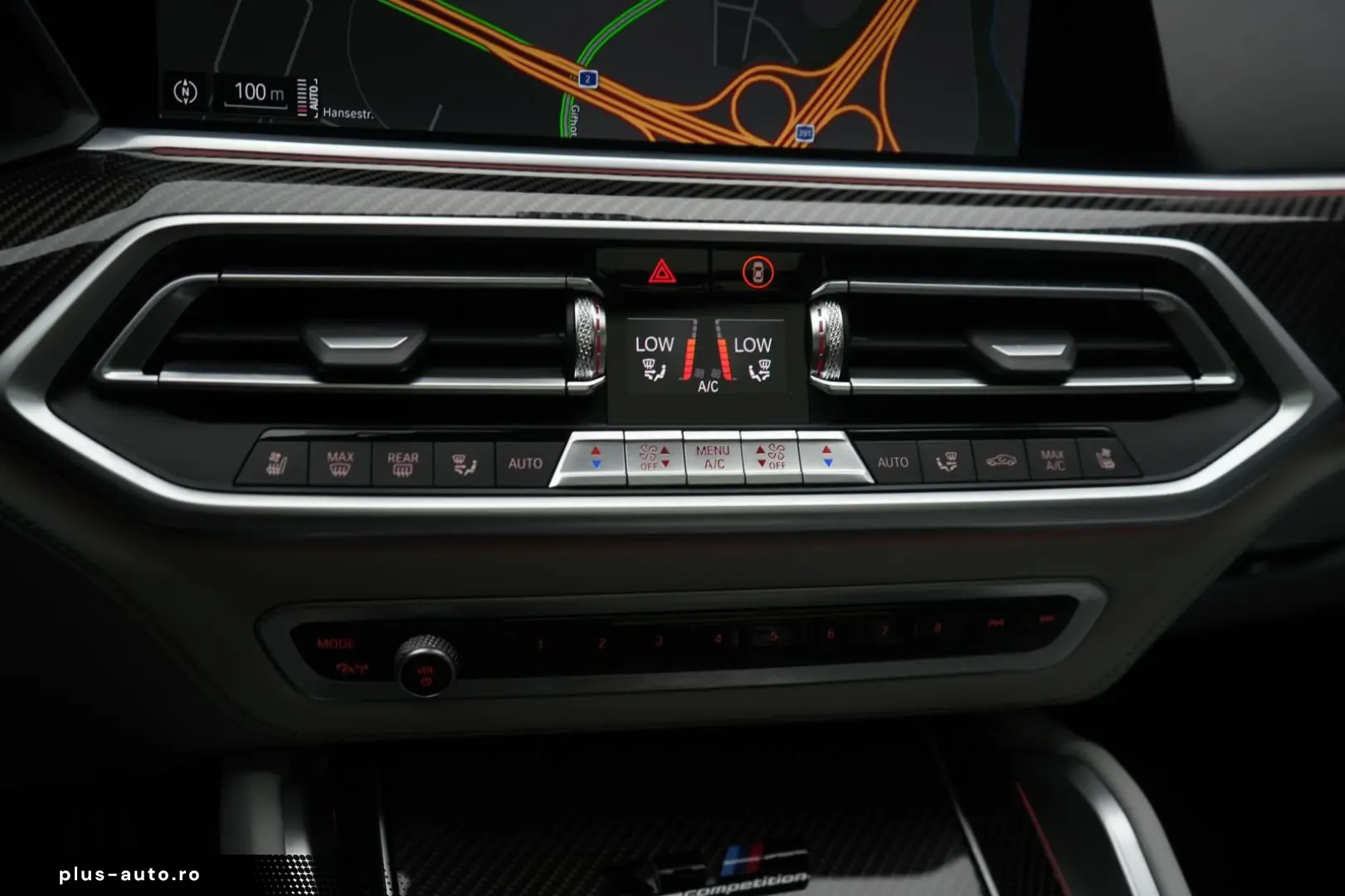 BMW X6 M Competition Laser HUD Skytop B&W