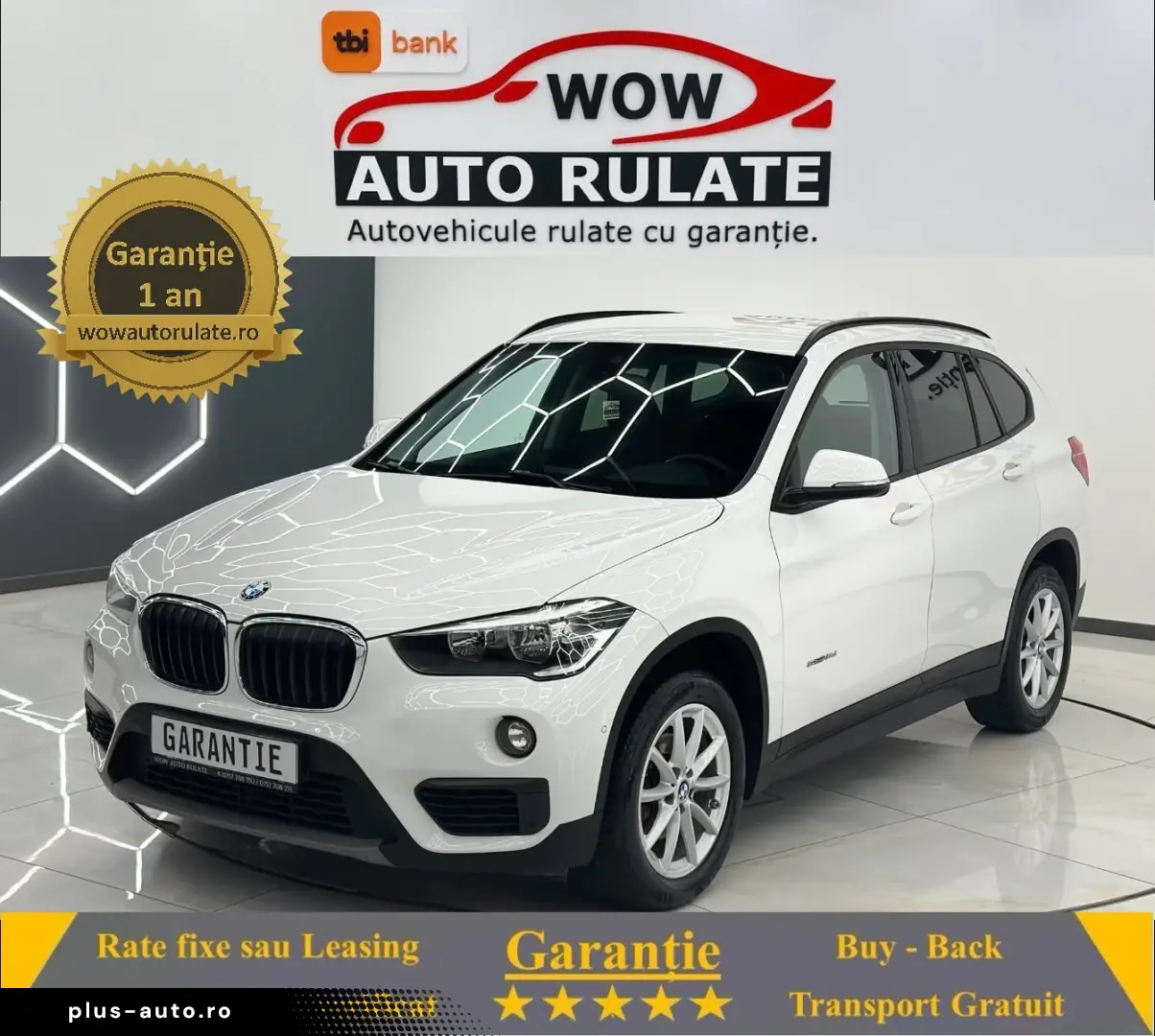 BMW X1 2018 1.5D E6 Garantie 12 Luni Rate Avans 0 Doar Cu Bu