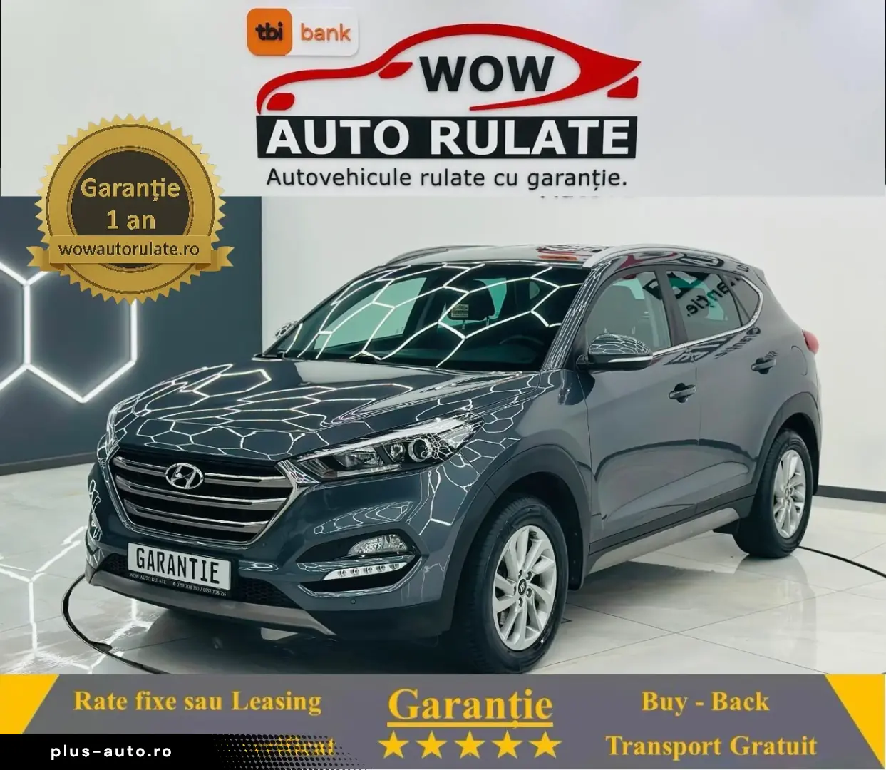 HYUNDAI TUCSON 2018 1.6i E6 Garantie 12 Luni Rate Avans 0 Do