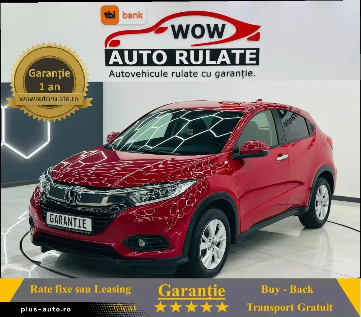 HONDA HR-V 2019 1.6D E6 Garantie 12 Luni Rate Avans 0 Doar C