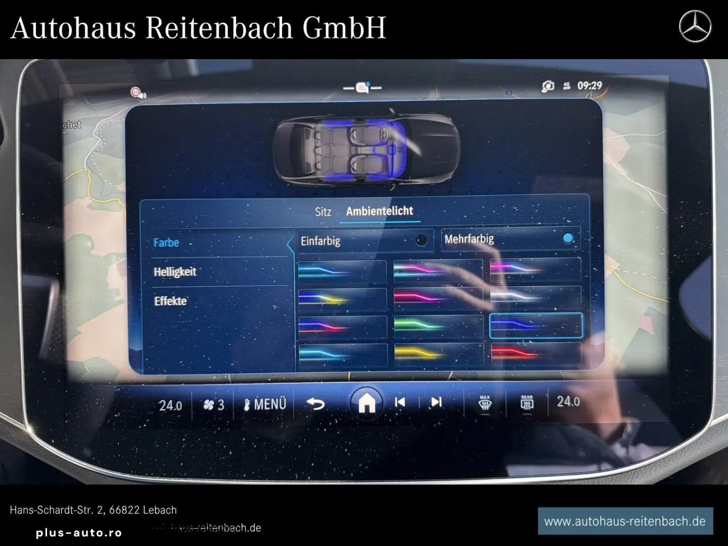 MERCEDES-BENZ E200 LIMO AMG BURMESTER4D HUD NIGHT