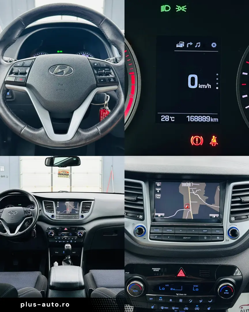HYUNDAI TUCSON 2017 1.7D E6 Garantie 12 Luni Rate Avans 0 Do