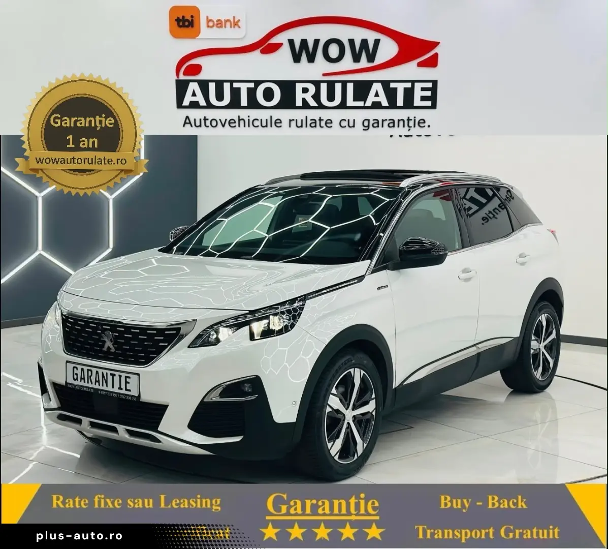 PEUGEOT 3008 2020 1.5D E6 Garantie 12 Luni Rate Avans 0 Doar