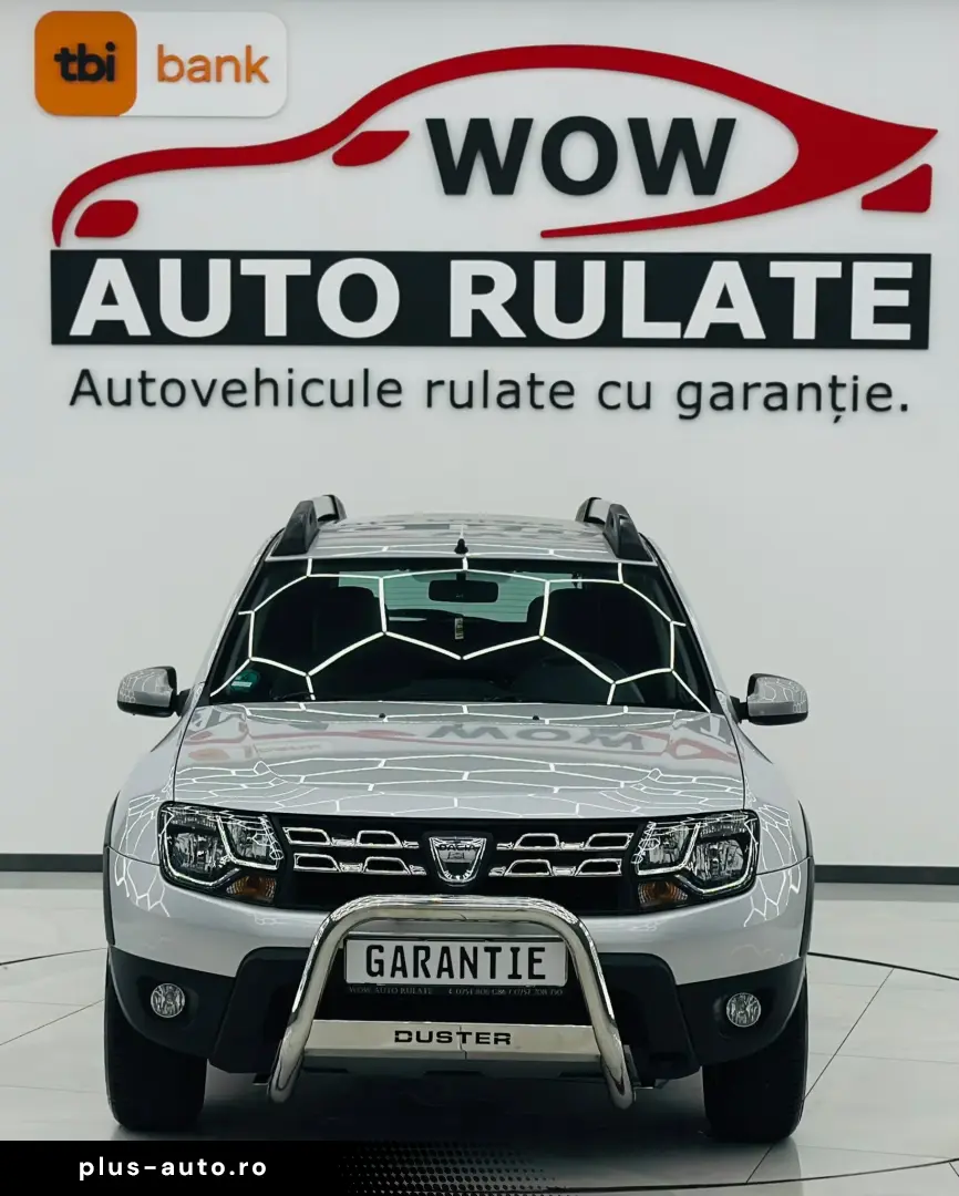 DACIA DUSTER 2015 1.5D E5 4X4 Garantie 12 Luni Rate Avans 0