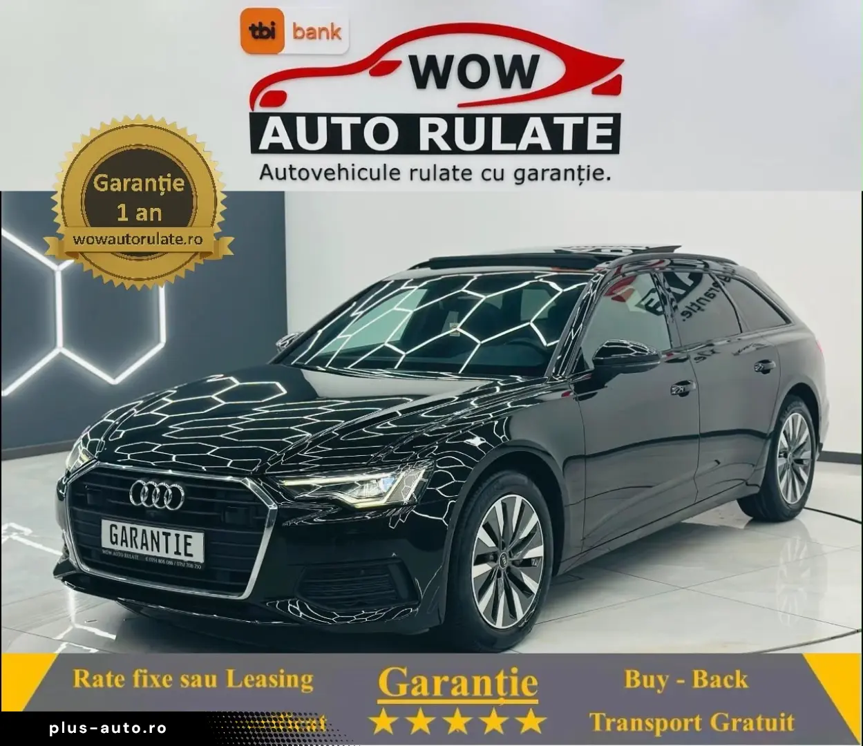 AUDI A6 2021  E6 Garantie 12 Luni Rate Avans 0 Doar Cu Bulet