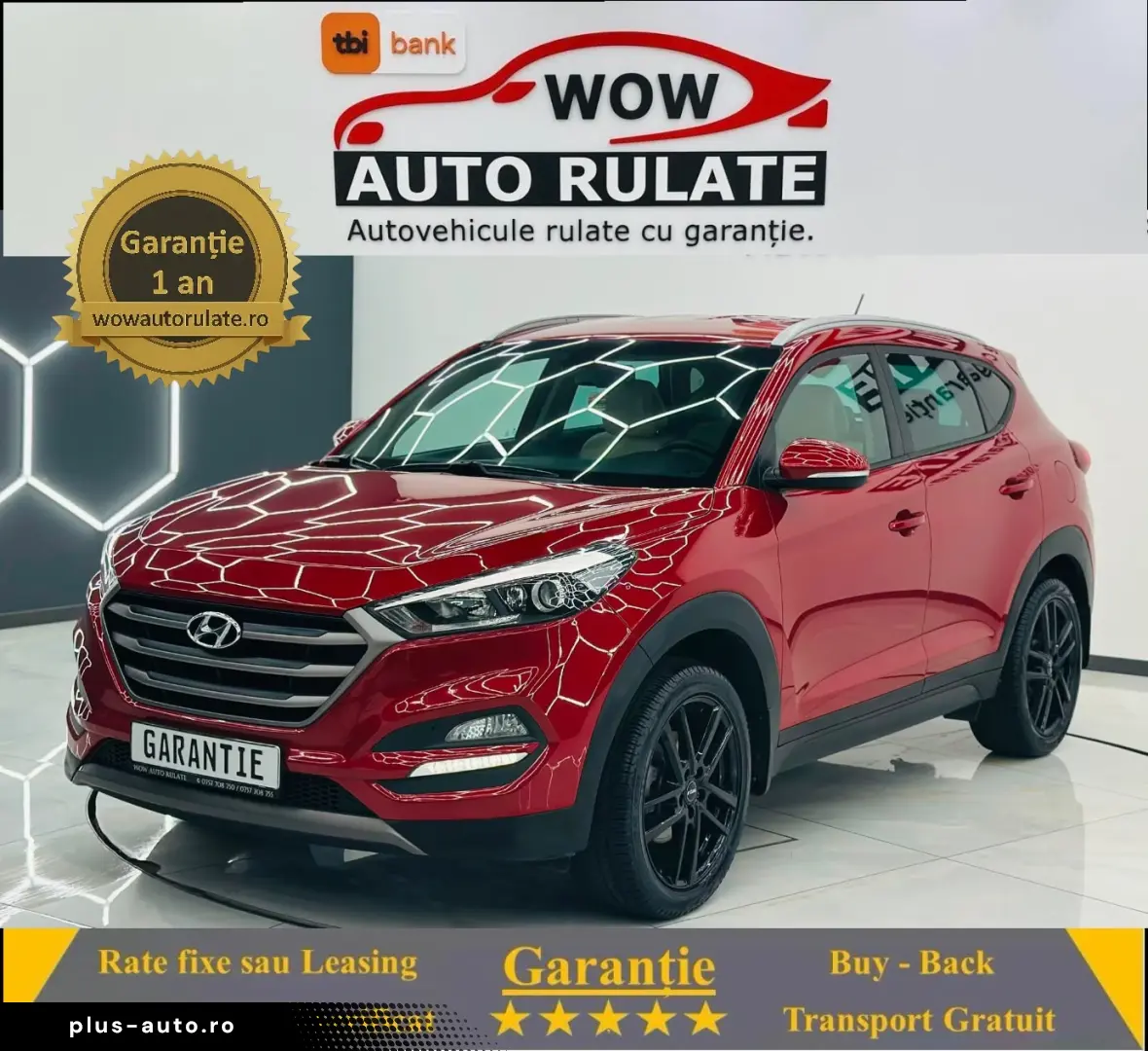 HYUNDAI TUCSON 2016 1.6D E6 Garantie 12 Luni Rate Avans 0 Do