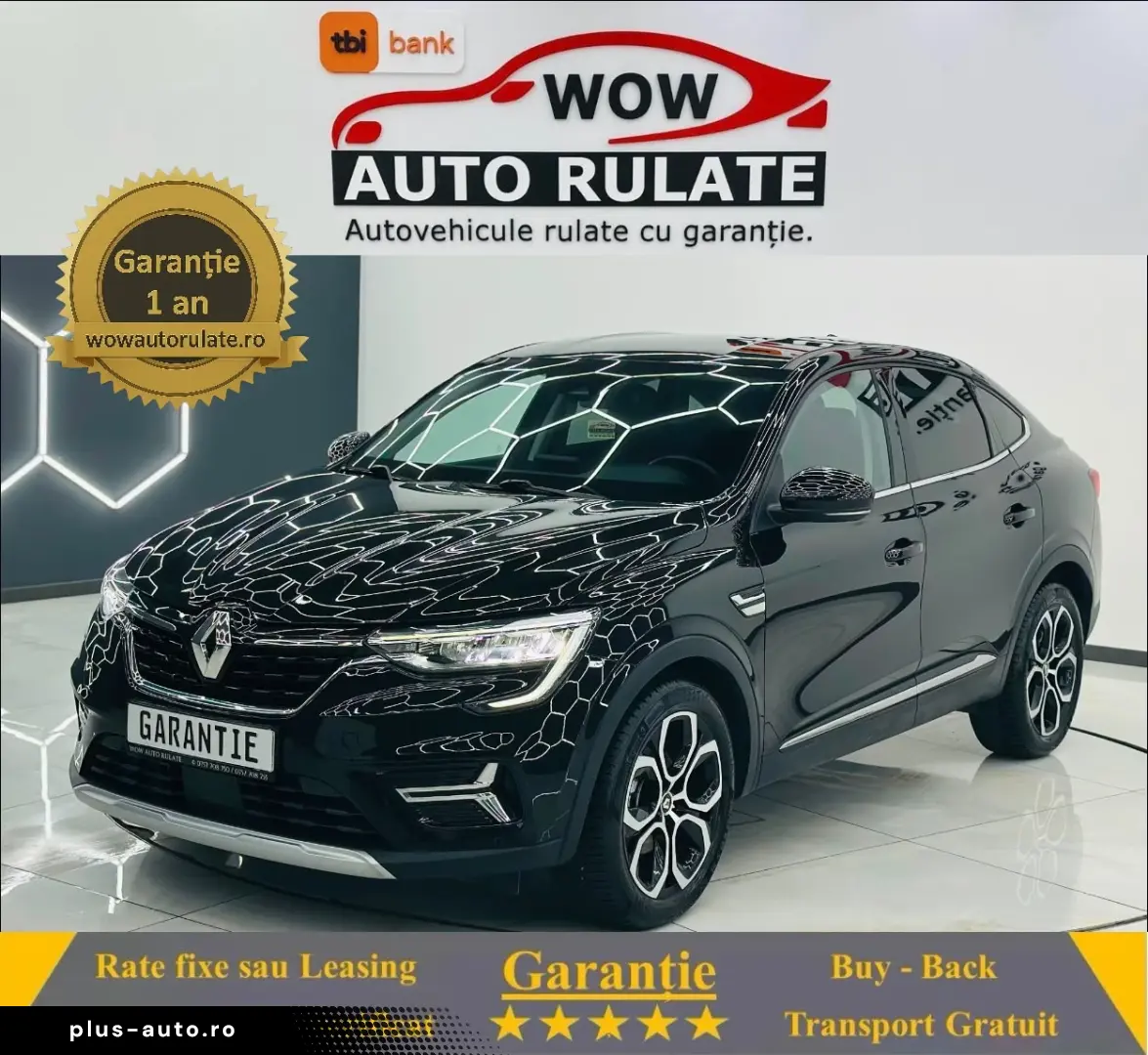 RENAULT Arkana 2022 1.6i hybrid  E6 Garantie 12 Luni Rate Av