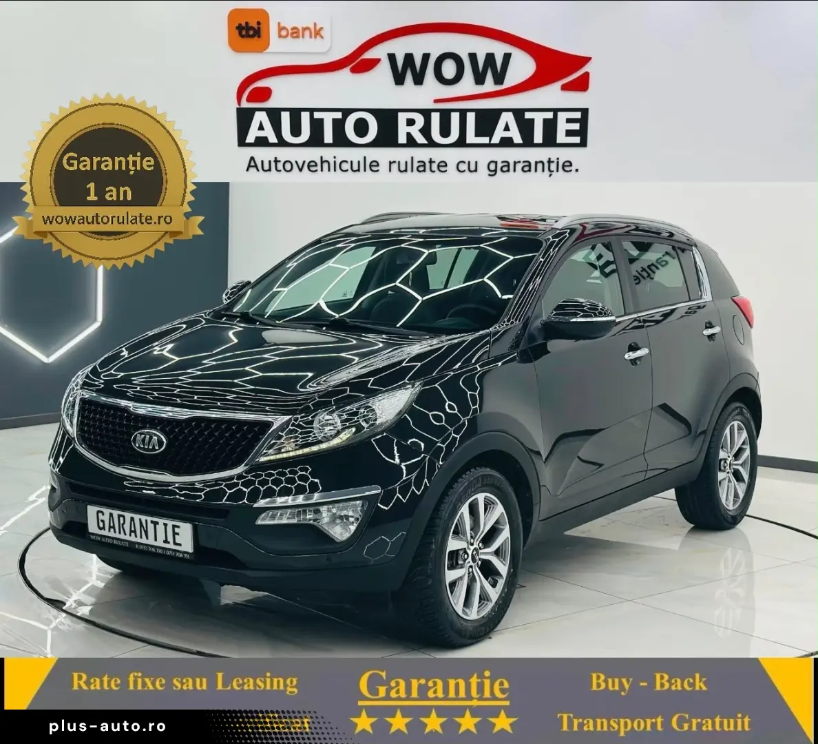 KIA SPORTAGE 2015 1.7D E5 Garantie 12 Luni Rate Avans 0 Doar