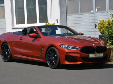 BMW 840i Cabrio SUNSET ORANGE
