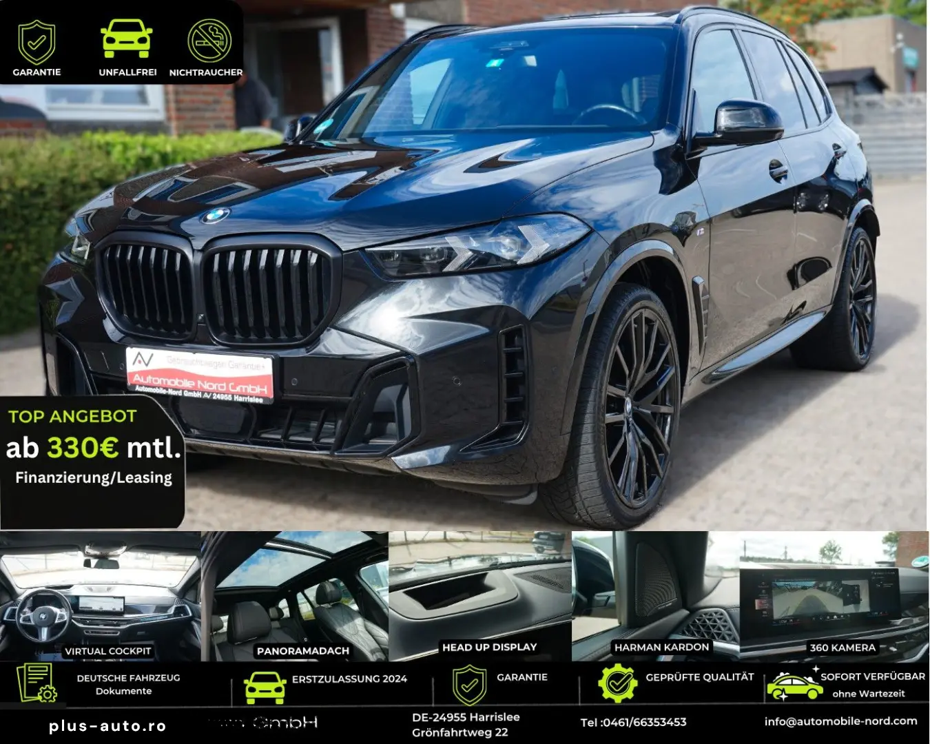 BMW X5 30 d xDrive M Sport Panorma Head Up H&K