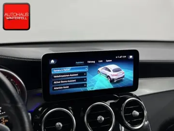 MERCEDES-BENZ GLC 220 d 4M COUPE AMG NIGHT KAMERA LEDER-ROT