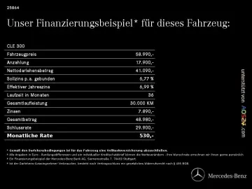 MERCEDES-BENZ CLE 300 4M AMG Premium AHK Pano HUD ST…