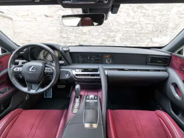 LEXUS LC 500 COUPE RED INTERIOR HUD ACC CAMERA LED