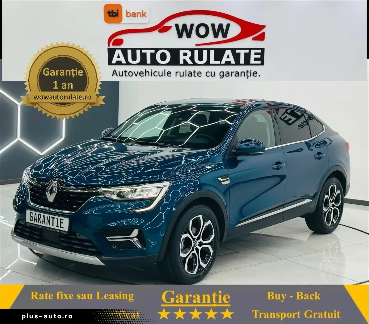RENAULT Arkana 2022 1.3i  E6 Garantie 12 Luni Rate Avans 0 D