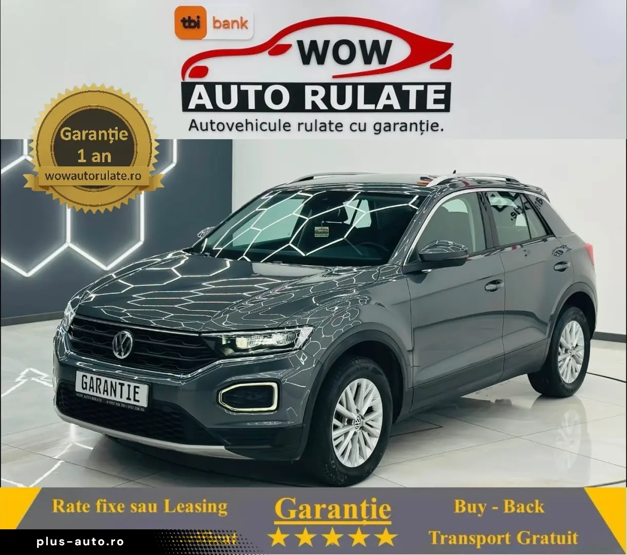VOLKSWAGEN T-ROC 2020 1.6D E6 Garantie 12 Luni Rate Avans 0