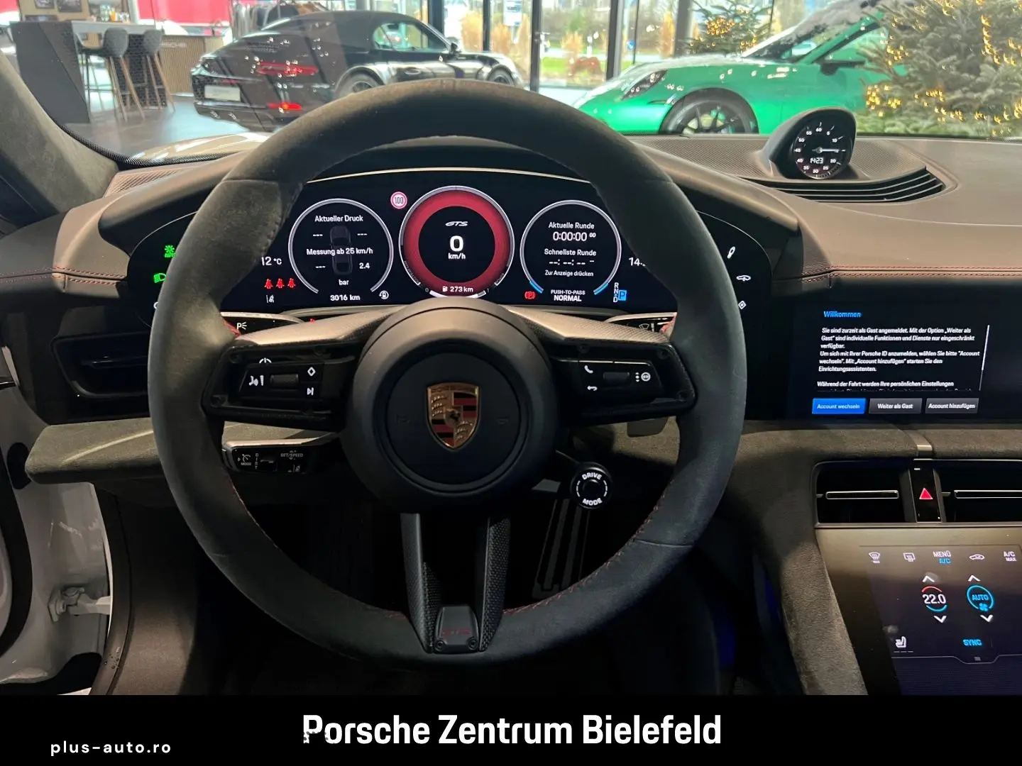 PORSCHE Taycan GTS HA-Lenkung InnoDrive Head-Up Panorama