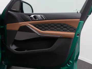 BMW X5 M Competition Individual Green over Brown Panorama