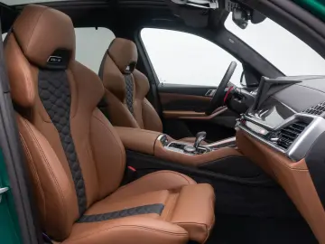 BMW X5 M Competition Individual Green over Brown Panorama