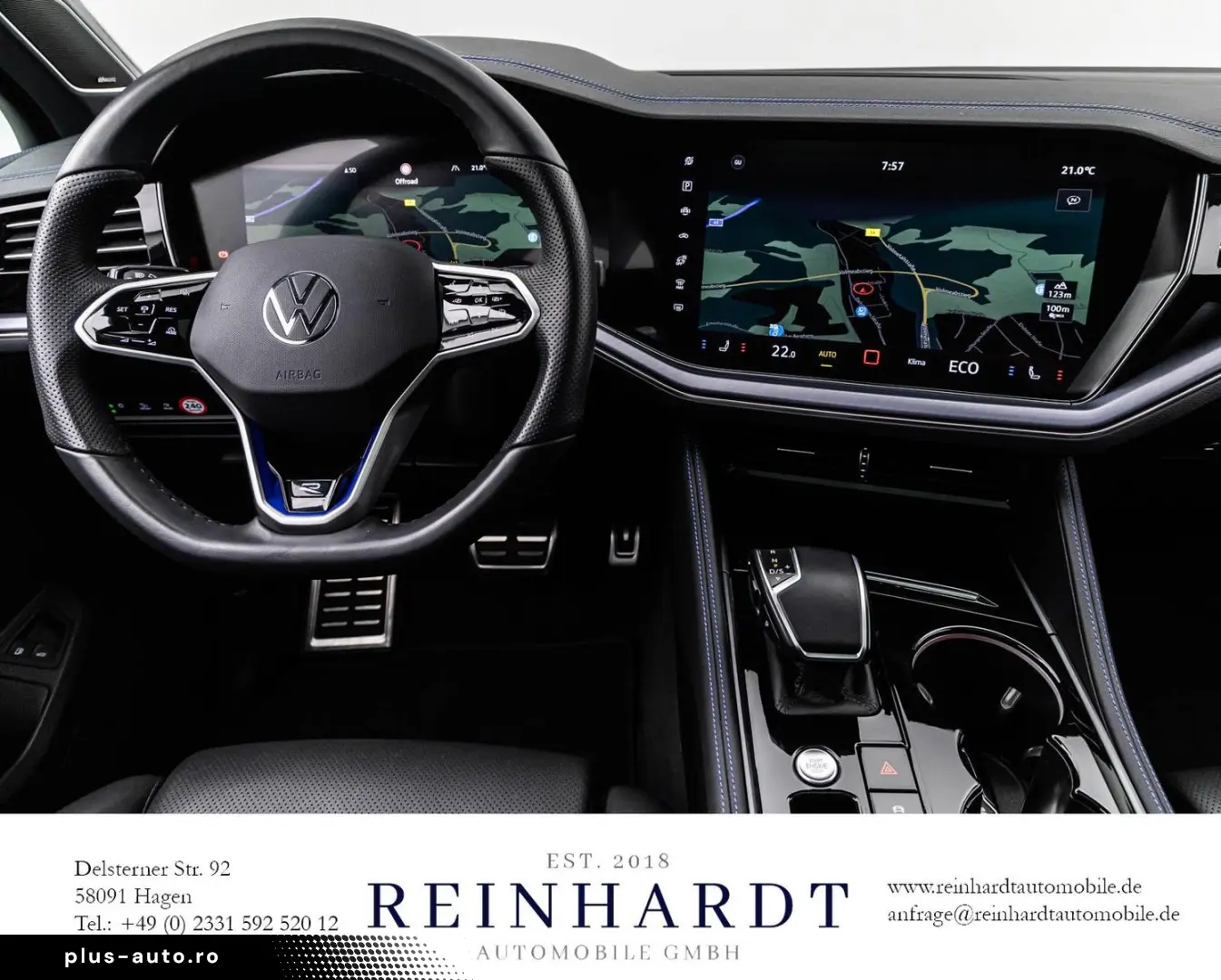 VW TOUAREG R eHYBRID 4MOTION IQ-LIGHT ACC HuD PANO
