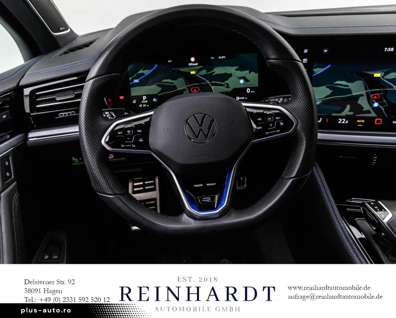 VW TOUAREG R eHYBRID 4MOTION IQ-LIGHT ACC HuD PANO