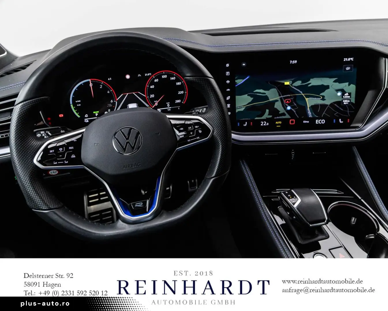 VW TOUAREG R eHYBRID 4MOTION IQ-LIGHT ACC HuD PANO