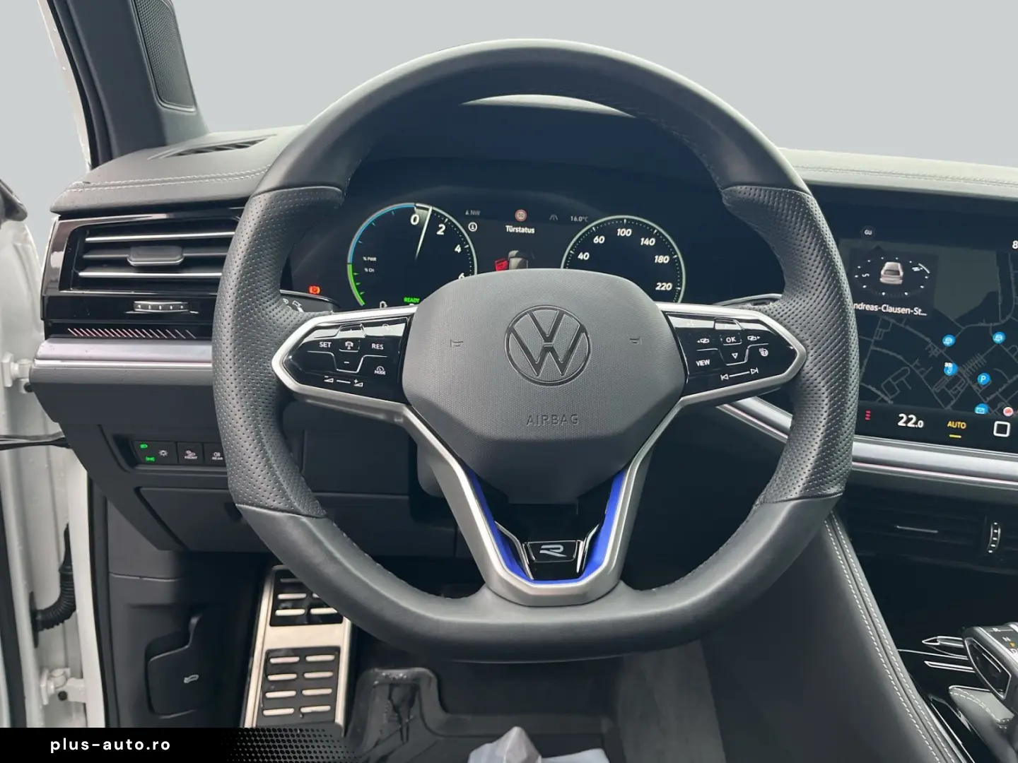 VW Touareg R 3.0 V6 e-Hybrid 4M PANO AHK LM22 GJR