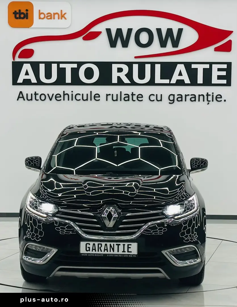 RENAULT ESPACE 2015 1.6D E6 Garantie 12 Luni Rate Avans 0 Do
