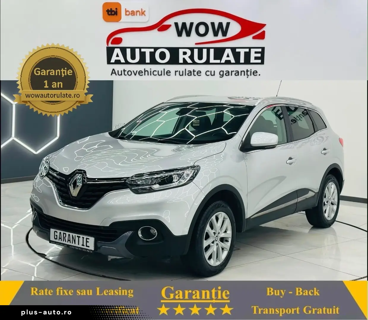 RENAULT KADJAR 2016  E6 Garantie 12 Luni Rate Avans 0 Doar C