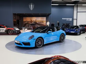 PORSCHE 992 Targa 4S   PTS Rivierablau   SportDesign