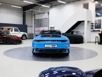 PORSCHE 992 Targa 4S   PTS Rivierablau   SportDesign