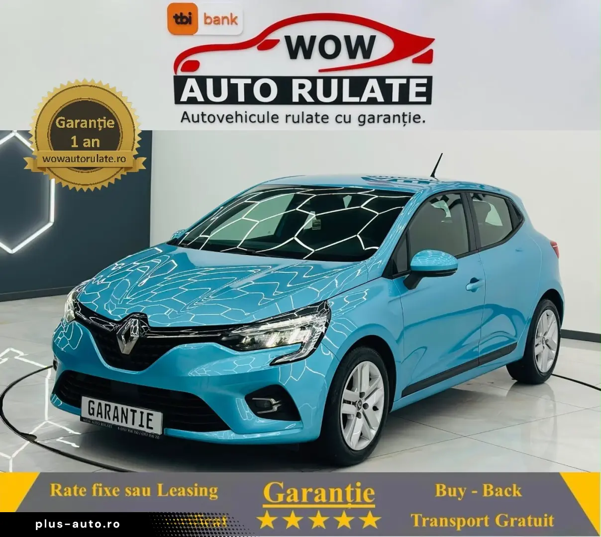 RENAULT CLIO 2021 1.0i E6 Garantie 12 Luni Rate Avans 0 Doar