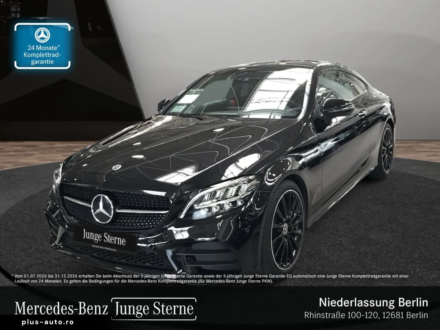 MERCEDES-BENZ C 300 Coupé AMG Night Pano Burmest Distr LED